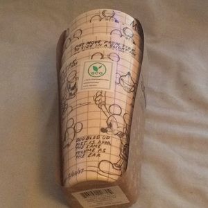 Disney Mickey sketchbook cups